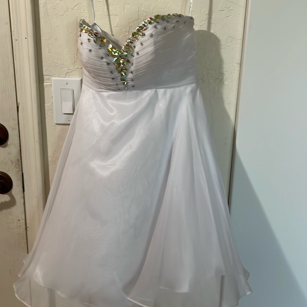 Semi formal gown
